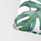 Tropical Palm Leaves Classic Pillow Sham Gallery Image 4