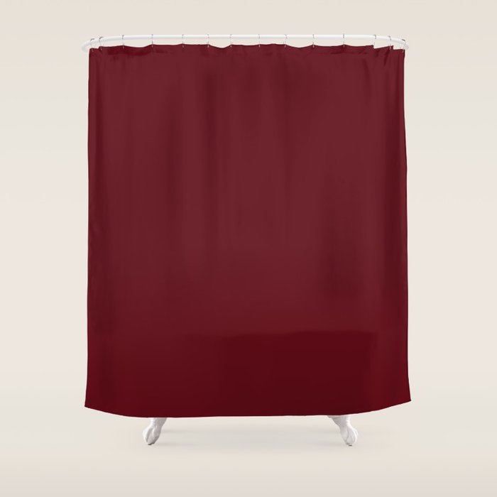Cranberry Shower Curtain Gallery Image 1
