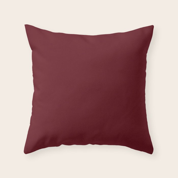Cranberry Throw Pillow Gallery Image 1