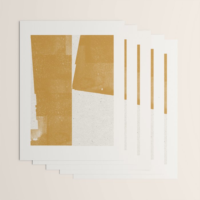 Yellow Object Wrapping Paper Gallery Image 3