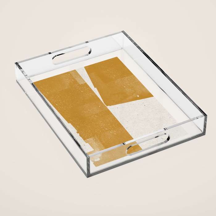 Yellow Object Acrylic Tray Gallery Image 1