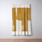 Yellow Object Window Curtain Gallery Image 3