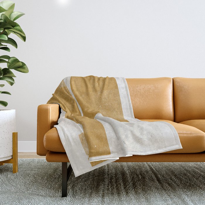 Yellow Object Throw Blanket Gallery Image 1