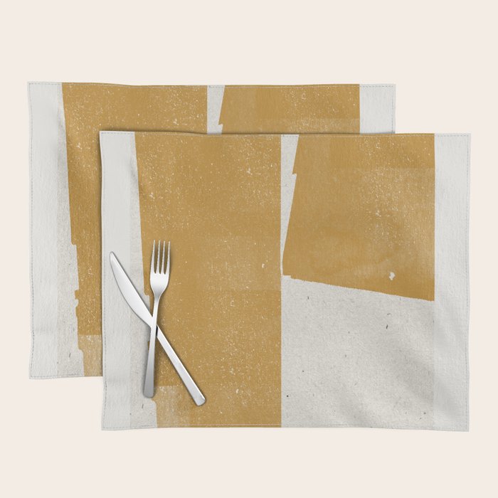 Yellow Object Placemat Gallery Image 1
