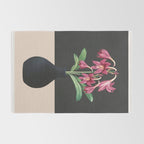 Flowers in Black Vase 3 Rug Gallery Image 2