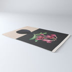 Flowers in Black Vase 3 Rug Gallery Image 3
