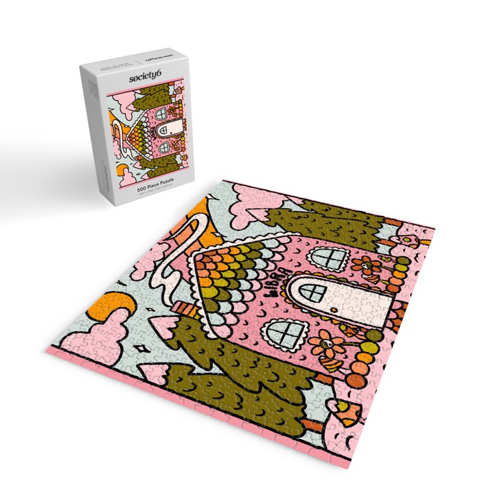 Libra Gingerbread House Jigsaw Puzzle Gallery Image 2