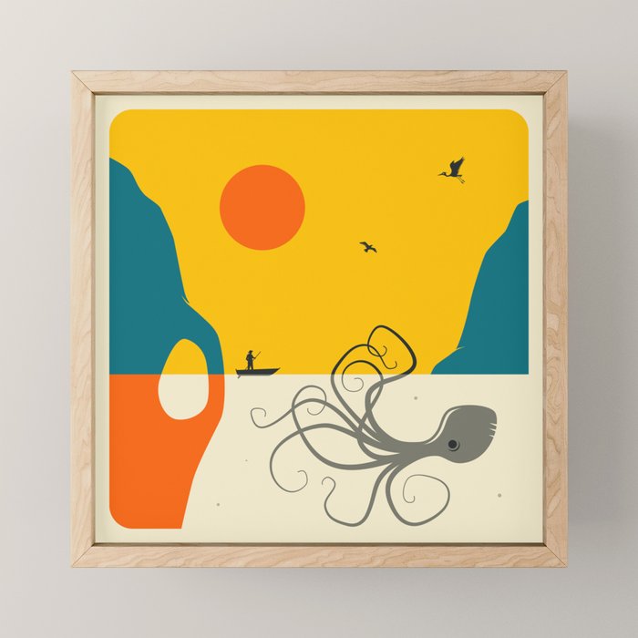 TENTACLES Mini Art Print Gallery Image 1