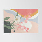 Colorful Flower Design 1 Rug Gallery Image 2