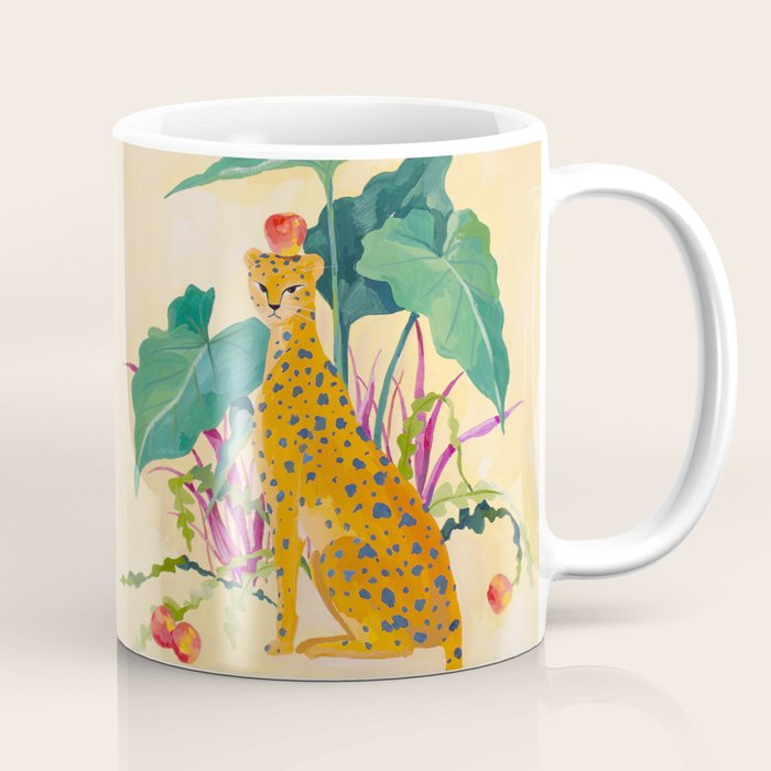 Cheetah and Apples Coffee Mug Gallery Image 1