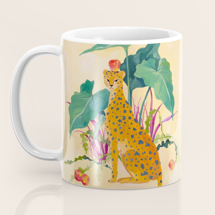 Cheetah and Apples Coffee Mug Gallery Image 3
