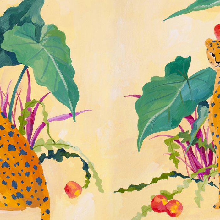 Cheetah and Apples Coffee Mug Gallery Image 2