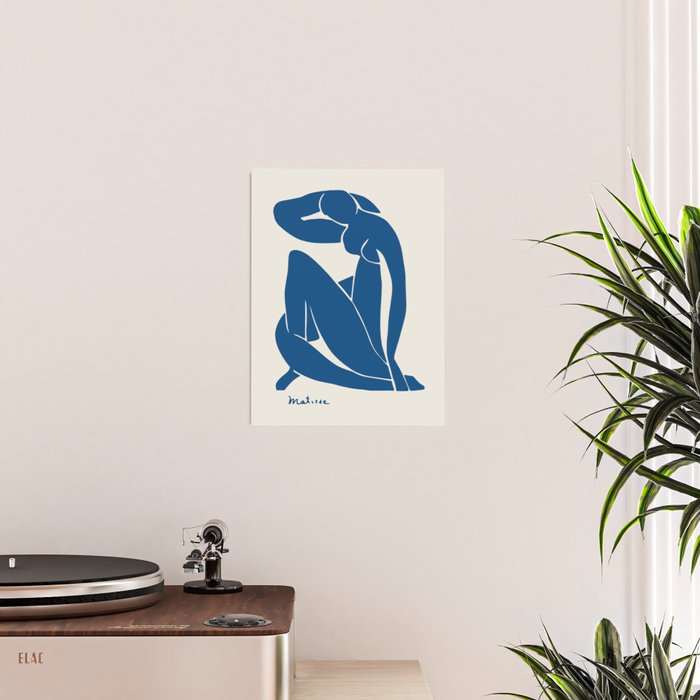 Henri Matisse - Blue Nude II, 1952 (Color of the Year 2020) Poster Gallery Image 2