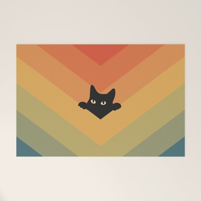 Cat Landscape 165 Welcome Mat Gallery Image 1