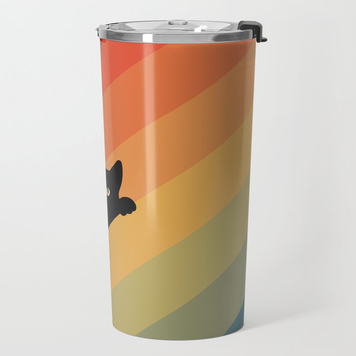 Cat Landscape 165 Travel Mug Gallery Image 2