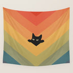 Cat Landscape 165 Wall Tapestry Gallery Image 4