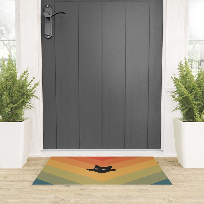 Cat Landscape 165 Welcome Mat Gallery Image 3