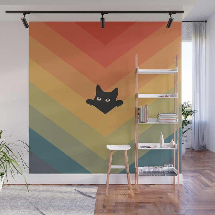 Cat Landscape 165 Wall Mural Gallery Image 1