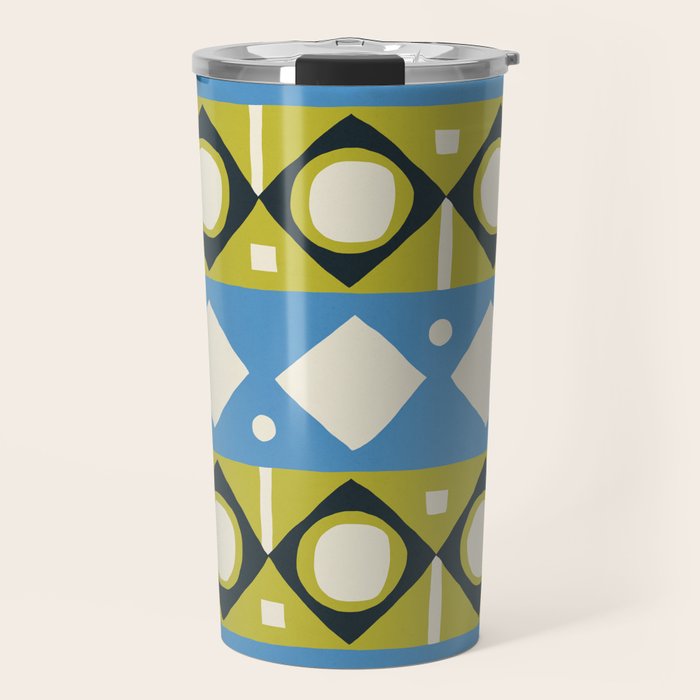 Simple Hand-cut Pattern #1 Travel Mug Gallery Image 1