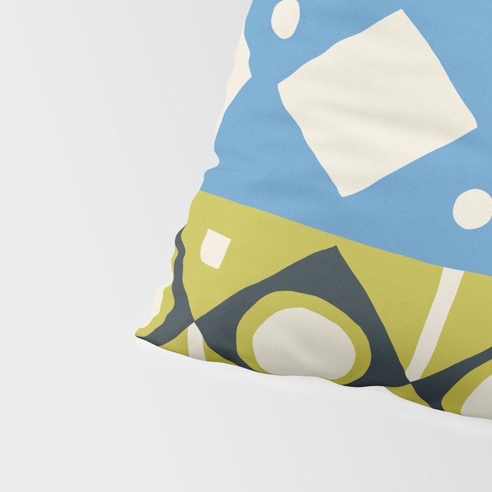 Simple Hand-cut Pattern #1 Pillow Sham Gallery Image 4
