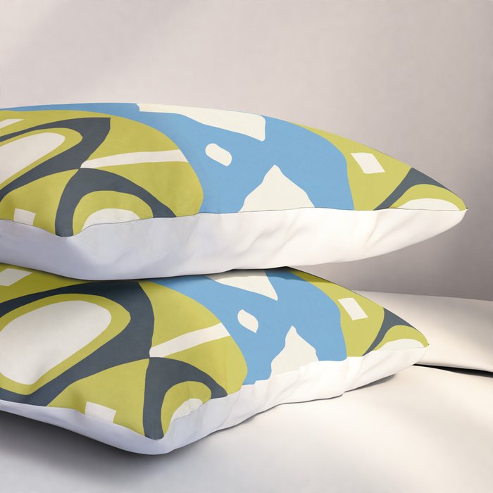 Simple Hand-cut Pattern #1 Pillow Sham Gallery Image 3