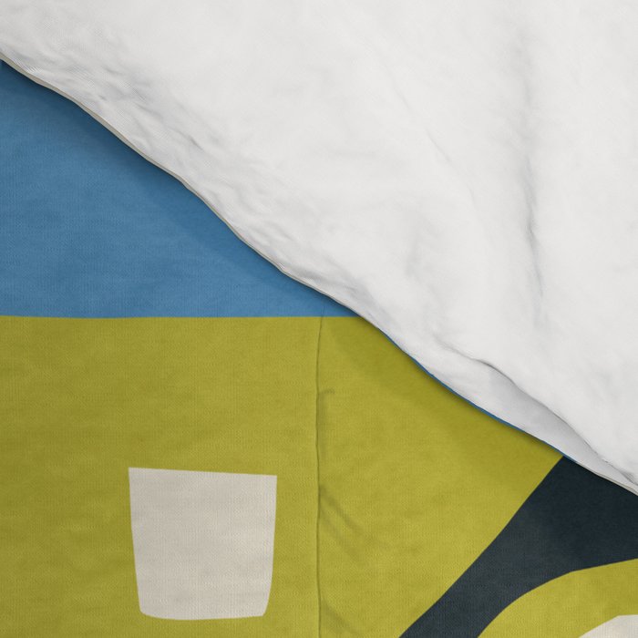 Simple Hand-cut Pattern #1 Comforter Gallery Image 4