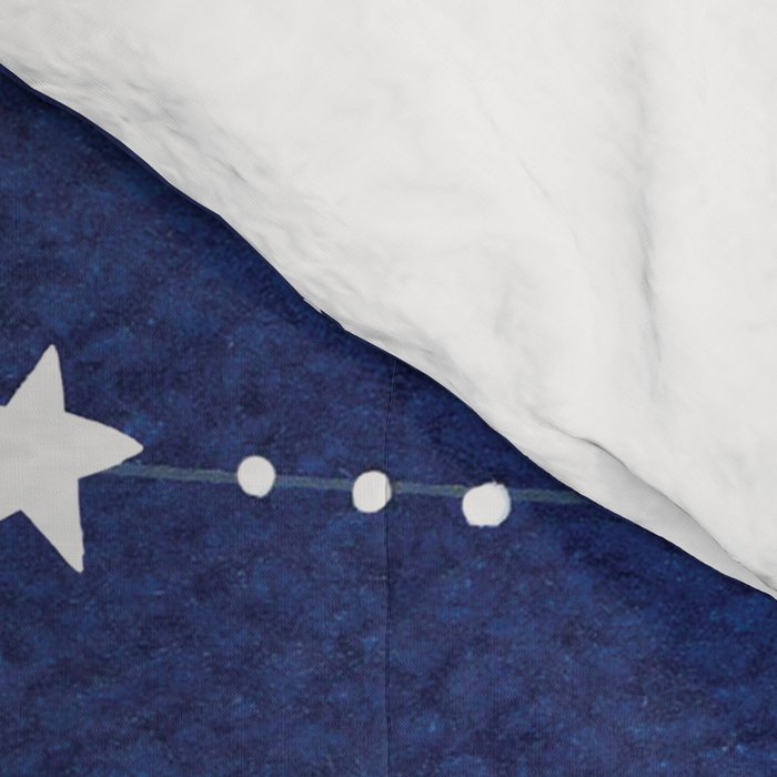 Garland of Stars IV, night sky Comforter Gallery Image 4
