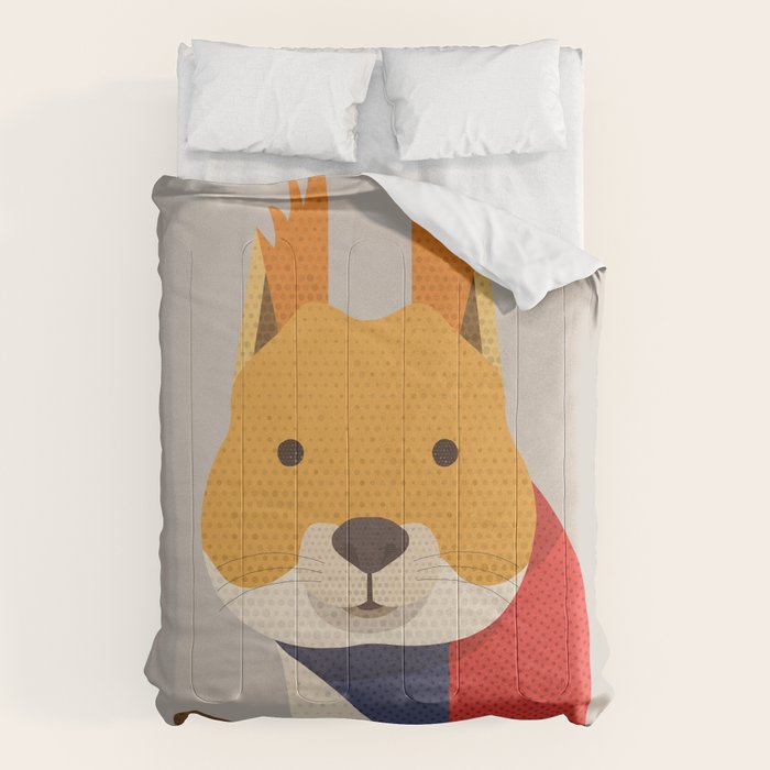 Red Squirrel Comforter Gallery Image 6