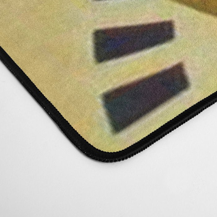 Wassily Kandinsky Transverse Line, colorful  Desk Mat Gallery Image 4