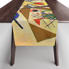 Wassily Kandinsky Transverse Line, colorful  Table Runner Gallery Image 1