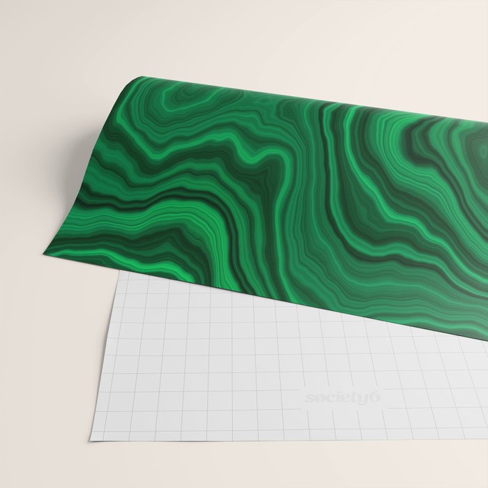 Malachite Wrapping Paper Gallery Image 2