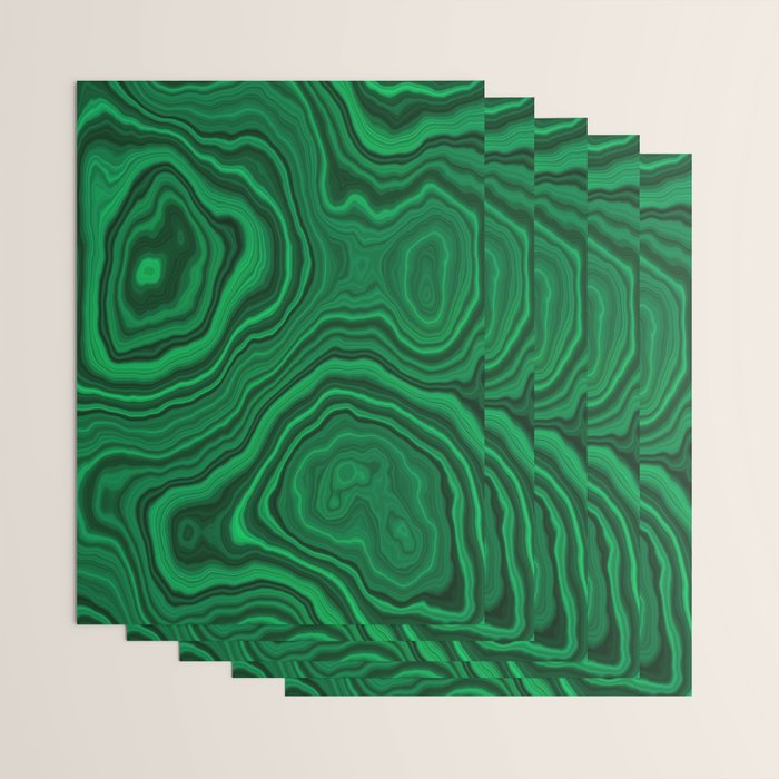Malachite Wrapping Paper Gallery Image 3