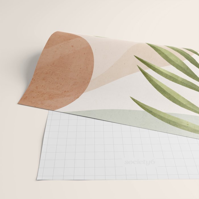 Abstract Art Tropical Leaves 21 Wrapping Paper Gallery Image 2