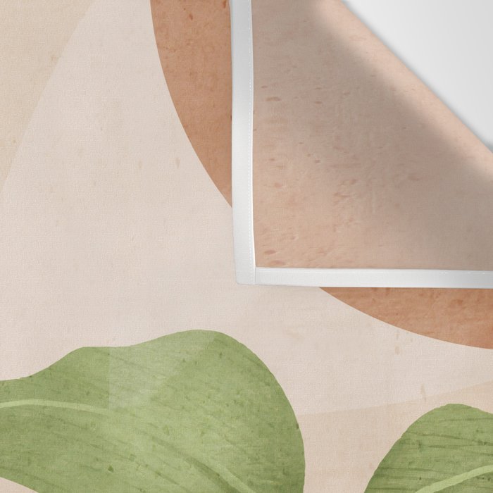 Abstract Art Tropical Leaves 21 Wall Tapestry Gallery Image 3
