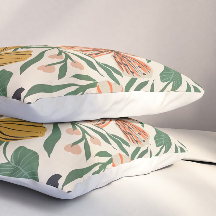 Merrick Floral - creme Pillow Sham Gallery Image 3