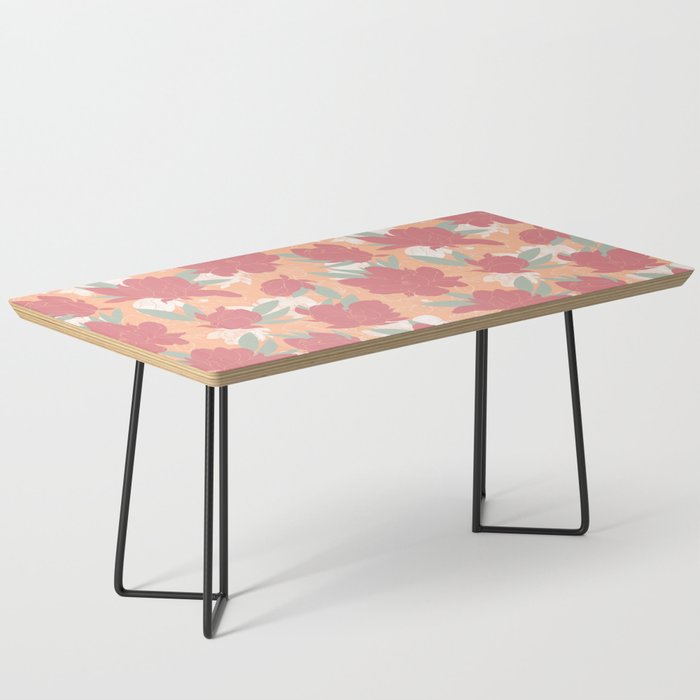 Big floral blossoms PF3 Coffee Table Gallery Image 1
