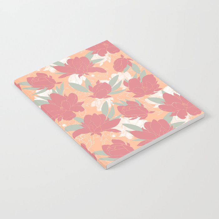 Big floral blossoms PF3 Notebook Gallery Image 2