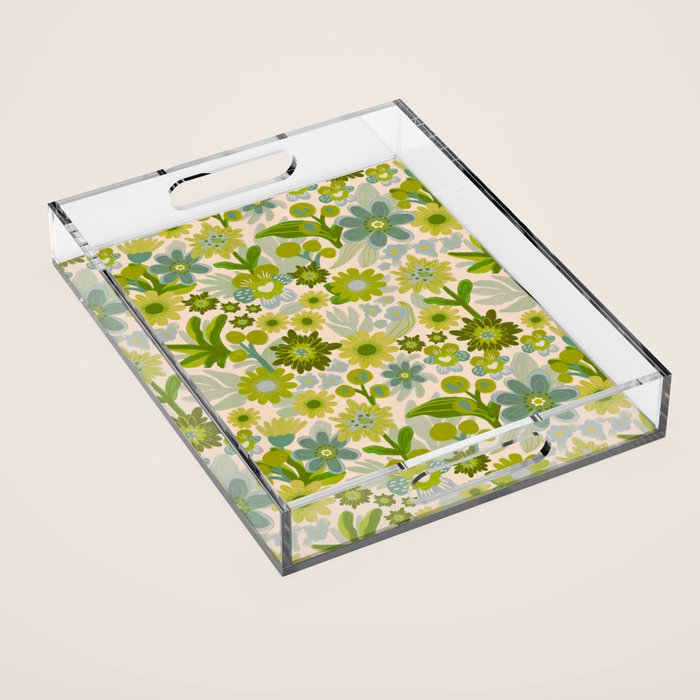 Flower power Acrylic Tray Gallery Image 1