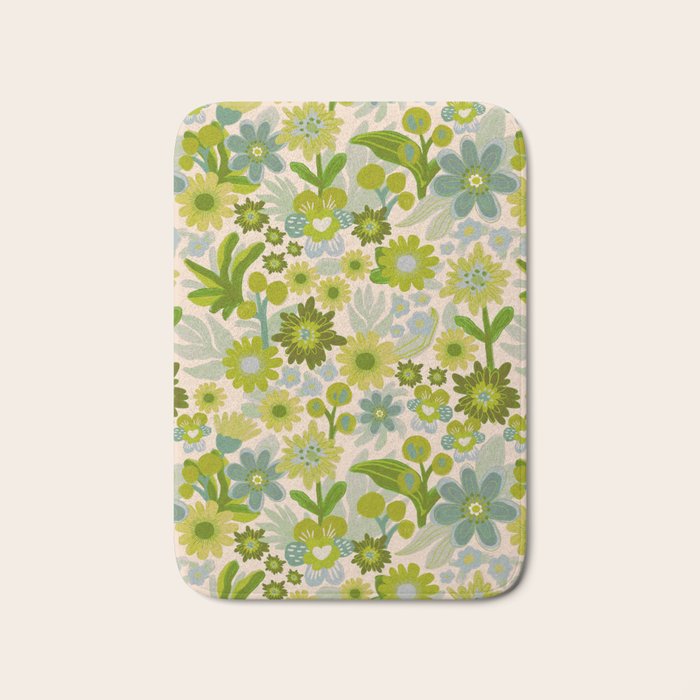 Flower power Bath Mat Gallery Image 1