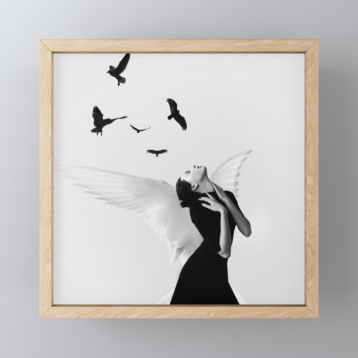 Angel Mini Art Print Gallery Image 1