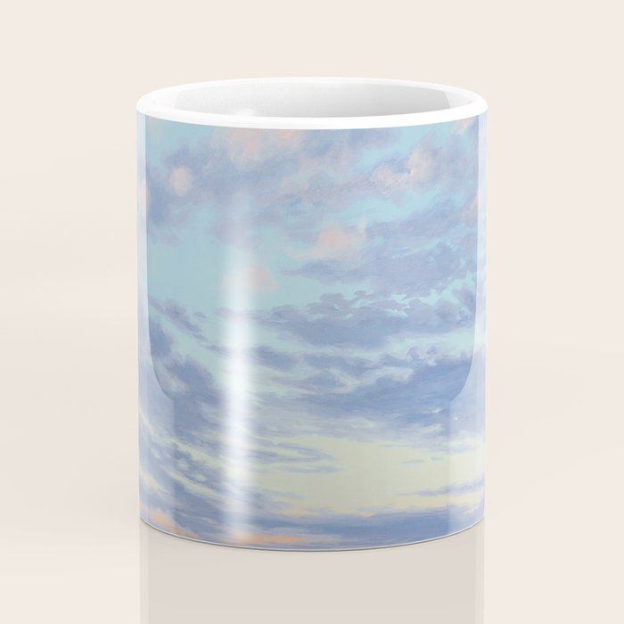 Pink, Purple, and Green Spring Evening Coffee Mug Gallery Image 4