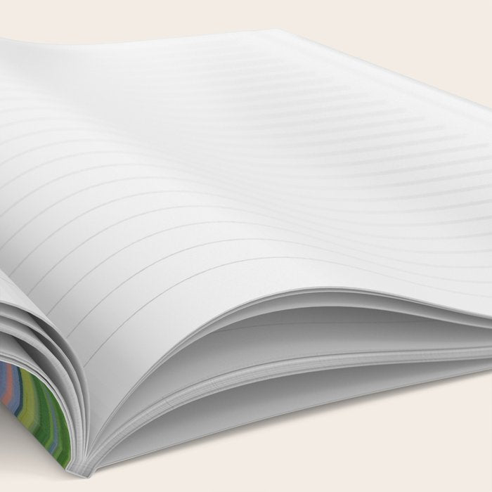 Pink, Purple, and Green Spring Evening Notebook Gallery Image 2