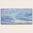 Pink, Purple, and Green Spring Evening Desk Mat Gallery Image 3
