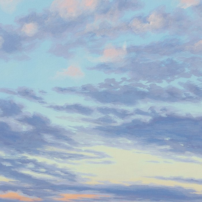 Pink, Purple, and Green Spring Evening Coffee Mug Gallery Image 2