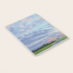 Pink, Purple, and Green Spring Evening Notebook Gallery Image 3