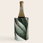 Cactus Leaves // Green Southwest Home Decor Vibes Desert Hombre Plant Photograph Wine Chiller Gallery Image 2