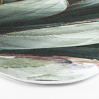 Cactus Leaves // Green Southwest Home Decor Vibes Desert Hombre Plant Photograph Bath Mat Gallery Image 3