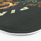 The Pineapple Parlor: Plans Are For Land Bath Mat Gallery Image 3