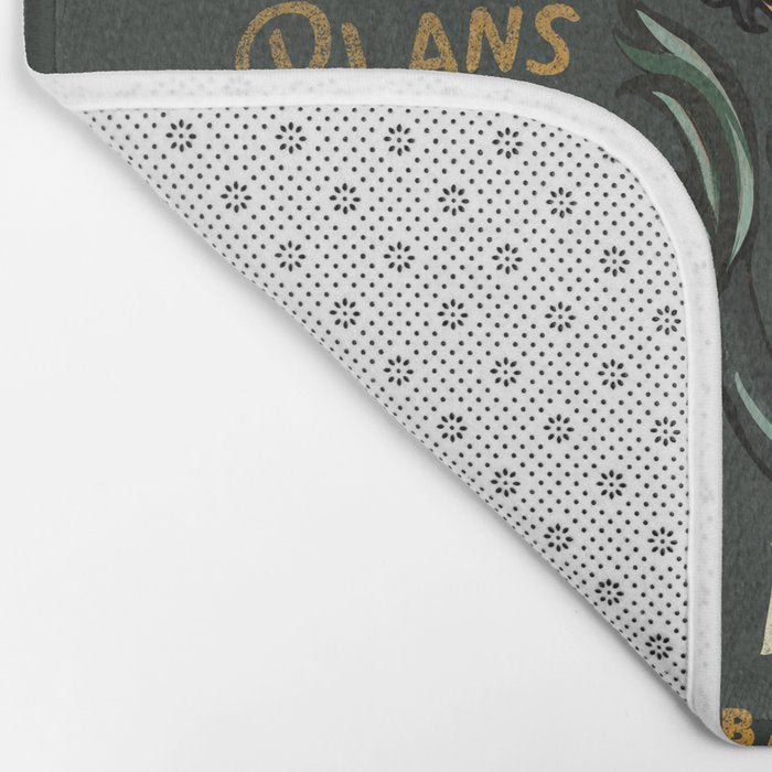 The Pineapple Parlor: Plans Are For Land Bath Mat Gallery Image 2