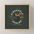 The Pineapple Parlor: Plans Are For Land Mini Art Print Gallery Image 1